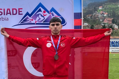 Bursa Osmangazili milli atletten dünya üçüncülüğü