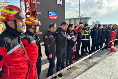 Kocaeli Büyükşehir İtfaiyesi'nden eğitim