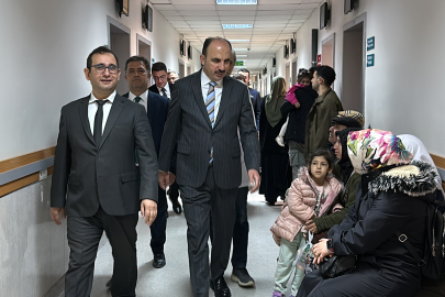 Konya'da Başkan Altay  hastaları ziyaret etti