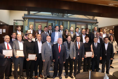 Egeli ihracat liderleri ödüllerle onurlandırıldı