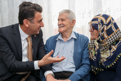 Bilecik'te 57 yıllık sevgi yolculuğuna anlamlı ziyaret