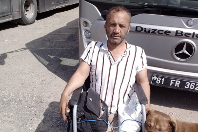 Düzce'de  engelli bireyin acı sonu!