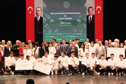 MEB gastronomi ve aşçılıkta ödüllendirdi