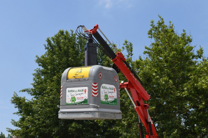 Bursa Osmangazi yerüstü konteyner sistemine geçiyor