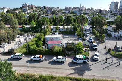 Adana Büyükşehir'den haşereyle yoğun mücadele