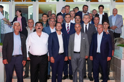 Başkan Zeyrek Köprübaşı’nda muhtarlarla buluştu