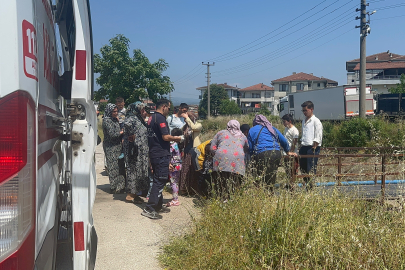 Düzce'de 5 yaşındaki çocuk dereye düştü