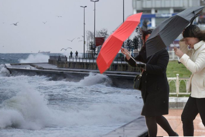 Yurtta kuvvetli yağış ve rüzgar alarmı!