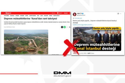 DMM'den Kanal İstanbul iddialarına yalanlama