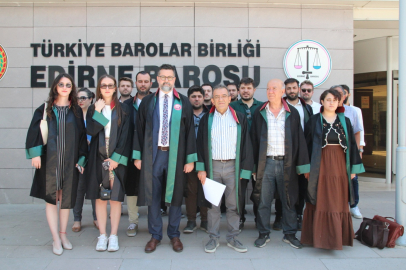 Edirne Barosu’ndan 'torba kanun' tepkisi