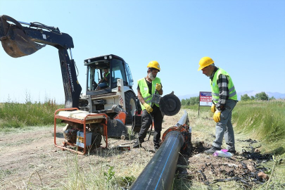 DESKİ’den Kale’ye temiz ve sürekli içme suyu hattı
