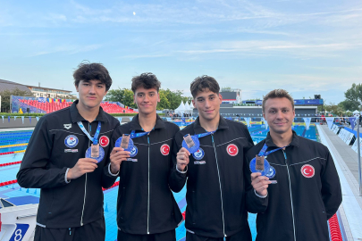 Bursalı yüzücü Özgür Yonca, Avrupa üçüncüsü