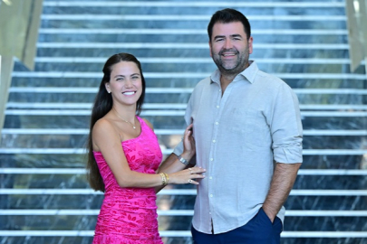 Ceyda Ateş ve eşi birlikte ilk kez kamera karşısında