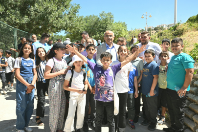 Malatya'da öğrencilerin “Yaz Seninle Güzel” programı keyfi