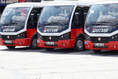 Düzce’de şehir içi ulaşım ücretlerine zam