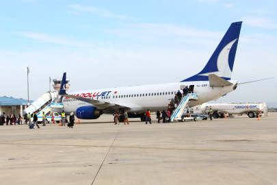 Yenişehir Havalimanı Haziran'da 22 bin yolcuya hizmet verdi