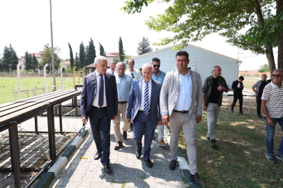 Bursa Mustafakemalpaşa Stadı sil baştan yenilendi