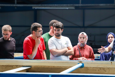 Tıp Fakültesi son sınıf öğrencileri suyun serüvenini yerinde inceledi