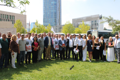 ADD, ABD Büyükelçisi Tom Barrack'ı protesto etti