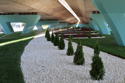 Gebze Topçular Köprülü Kavşağı’nda çevre düzenlemesi