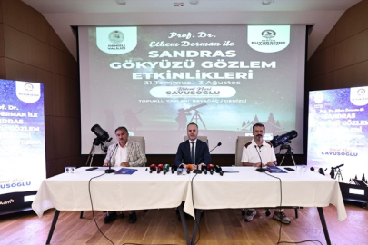 Bilim ve doğa severler Sandras’ta buluşacak