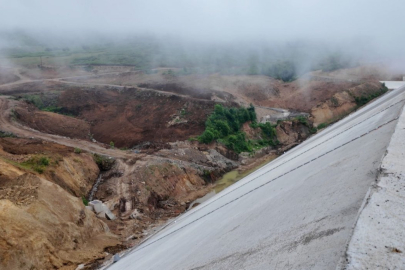 Ordu Korgan Barajı’nda sona yaklaşıldı