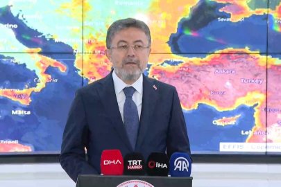 Bakan Yumaklı: Bursa Harmancık hariç 4 ilde 5 yangın kontrol altında