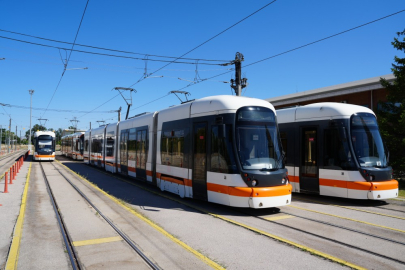 Eskişehir’de gece tramvay seferlerine iki gecelik ara