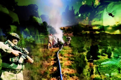 Diyarbakır’da AKINCI TİHA'lı dev operasyon! 4,4 milyon kök kenevir ele geçirildi