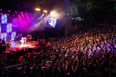 Harbiye ağustosta da coşku dolu