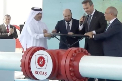 Türkiye'den Suriye'ye ilk doğalgaz akışı başladı