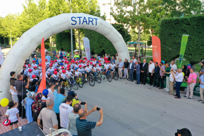 Konya Meram’da düz bisiklet yarışları coşkusu