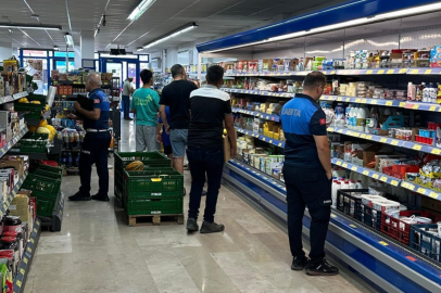 Zile zabıta ekiplerinden marketlerde sıkı denetim