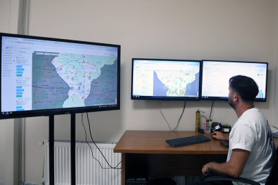 Bursa Osmangazi'de yapay zekalı çevre koruma