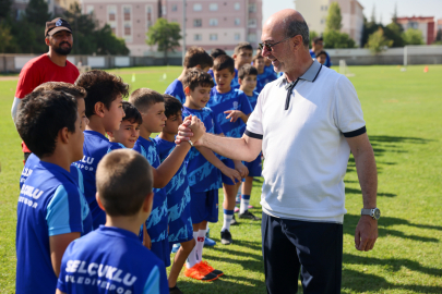 Konya Selçuklu'da spor okullarına ziyaret
