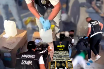 İzmir'de zehir tacirlerine 3 gözaltı!