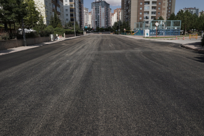 Kayseri Melikgazi'den asfalt mesaisi