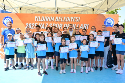 Bursa Yıldırım'da 62  bin çocuk yaz spor okullarında buluştu