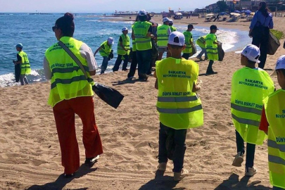 İsveç’teki ‘plogging’ akımı Karasu Sahili'nde