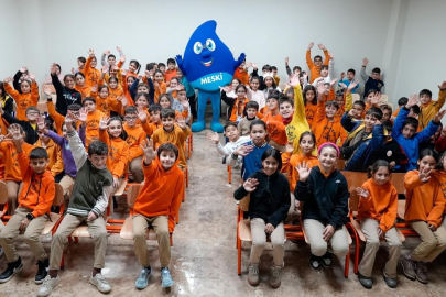 Mersin'de çocuklara su bilinci aşılanıyor