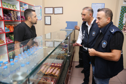 Bursa Nilüfer’de kantin ve kırtasiyelere sıkı denetim