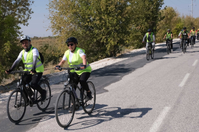 Konya’da tarih ve kültür dolu rotalarda pedal çevrildi