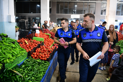 Kocaeli Çayırova Zabıtası’ndan pazar denetimi