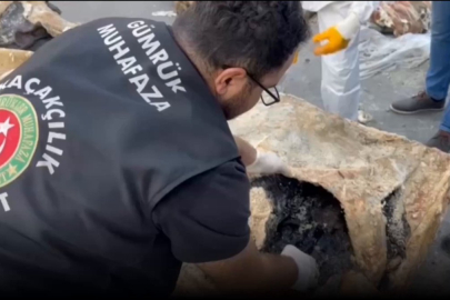 Gümrük kapılarında uyuşturucuya dev darbe!