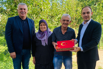 İzmit'ten kahraman gazilere ziyaretler sürüyor