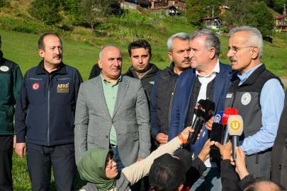 Çamlıhemşin-Ayder yolu ulaşıma açıldı