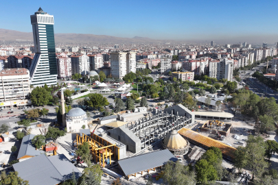 Konya’da 'Şehir Kütüphanesi' yükseliyor
