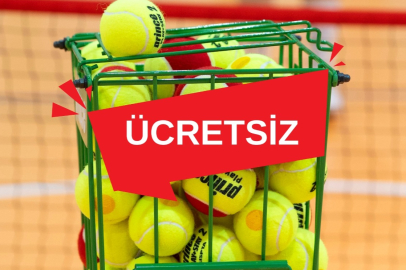 Muğla Milas'ta minik sporcular için tenis kursu