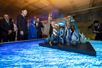 New York'taki 'Sıfır Atık Mavi-Damla Damla' sergisinde Konya'daki proje rol-model oldu