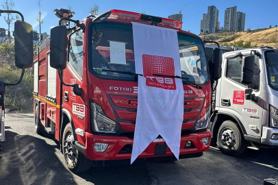 TBB’den Yenikarpuzlu Belediye İtfaiyesi'ne hibe araç